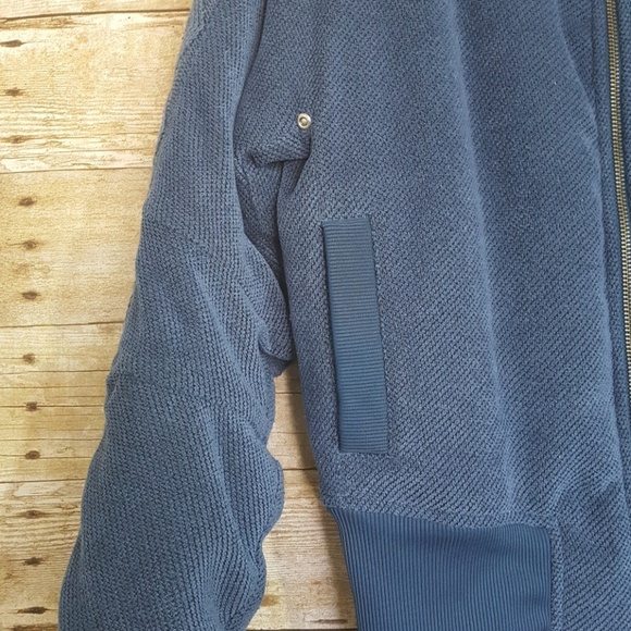 Puma Sweater Buffer Jacket dark teal/ cobalt blue - Picture 2 of 8